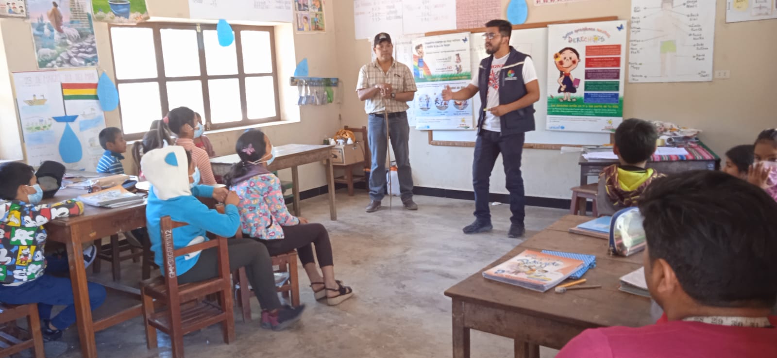 En Monteagudo, Defensoría del Pueblo capacita a miembros de la comunidad de Pampas de Heredia en temáticas vinculadas a los Derechos Humanos