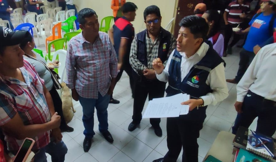 A través del Delegado Defensorial de Chuquisaca, Defensoría del Pueblo escucha las demandas de los pobladores del Chaco Chuquisaqueño