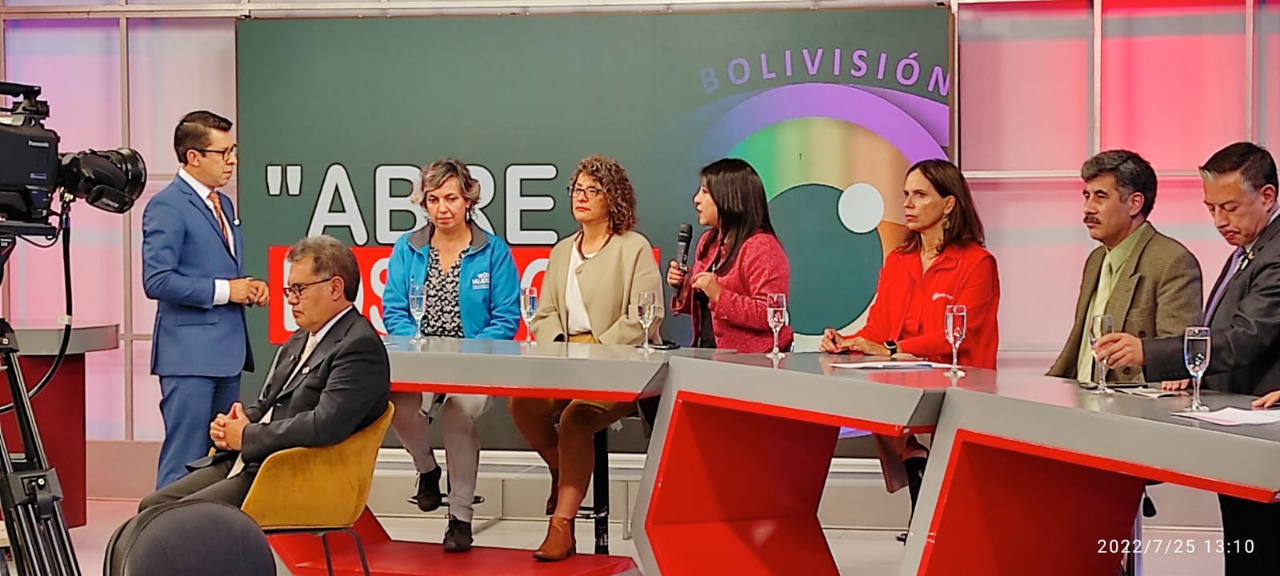 Defensoría del Pueblo se suma a la campaña de la Red Bolivisión para prevenir la violencia hacia las mujeres