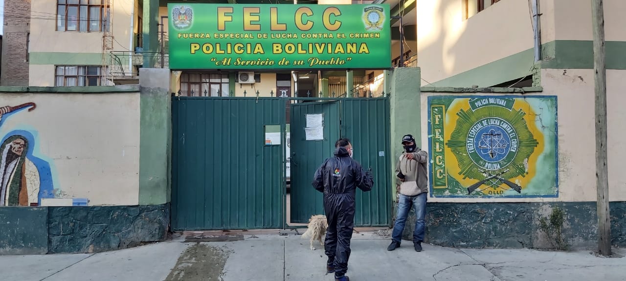 Defensoría del Pueblo advierte dejadez y abandono de autoridades con relación a material de protección para efectivos policiales de FELCC Quillacollo