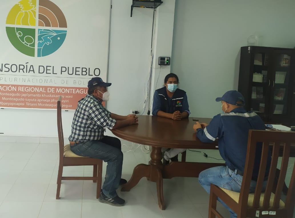 Defensoría del Pueblo solicita a la Oficina Regional del Trabajo en Monteagudo garantizar la protección de los derechos laborales de los trabajadores
