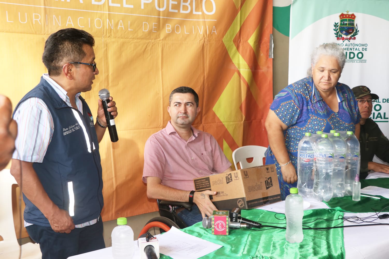 Unidos Por Pando: Defensor del Pueblo entregó seis toneladas de ayuda humanitaria para damnificados por las lluvias