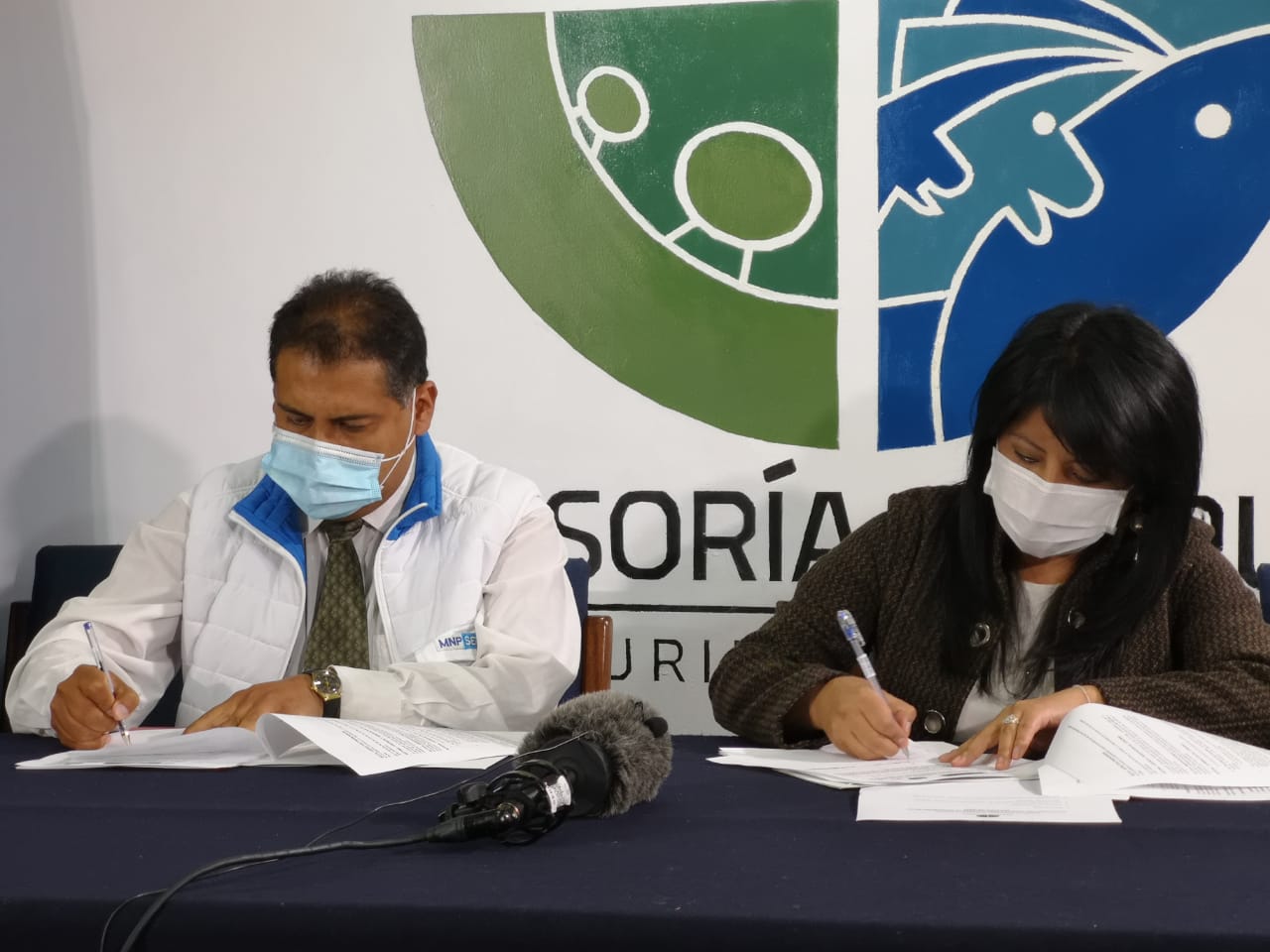 Defensoría del Pueblo y SEPRET firman convenio para impulsar un trabajo conjunto en la prevención de la tortura