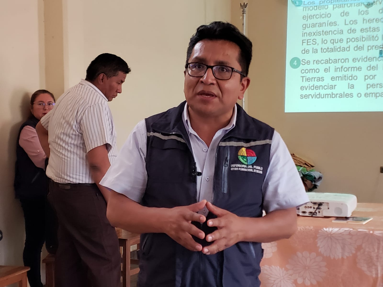 Defensoría del Pueblo emite recomendaciones a cuatro instituciones del Estado para subsanar situación de familias guaraníes en ‘La Tunita’