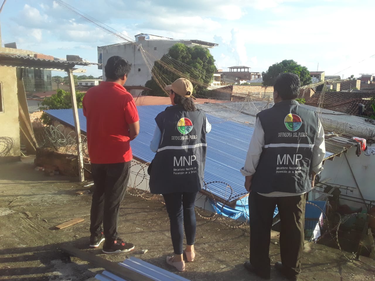 Defensoría del Pueblo gestiona refacción de techo de cárcel de Guayaramerín